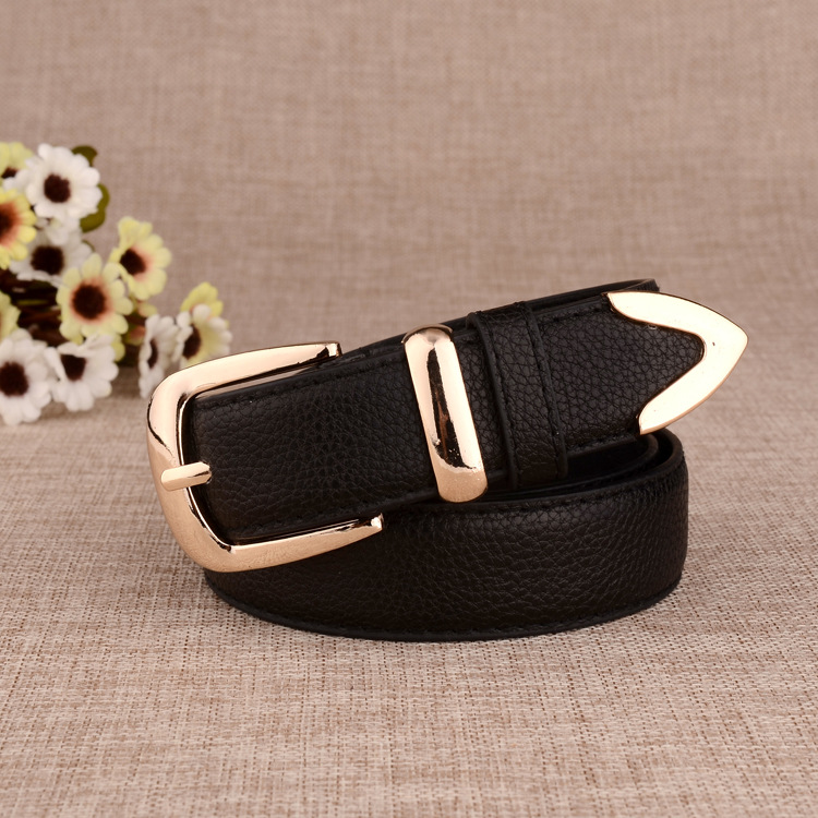 Women’s Painted Alloy Buckle Trouser Belt