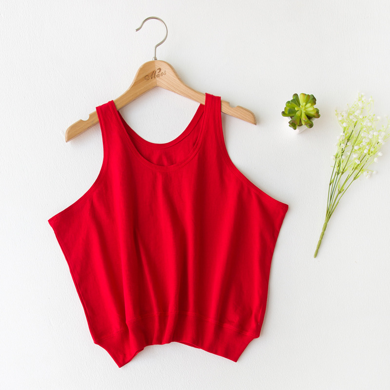 Cotton I-Shaped Vest for Middle-Aged and Older Women