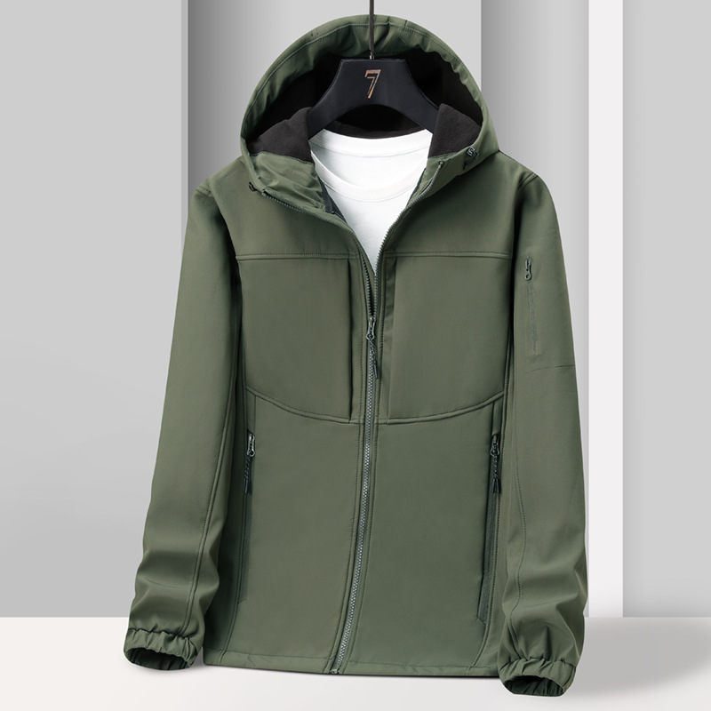 Soft Shell Jacket for Men for Spring, Autumn and Winter