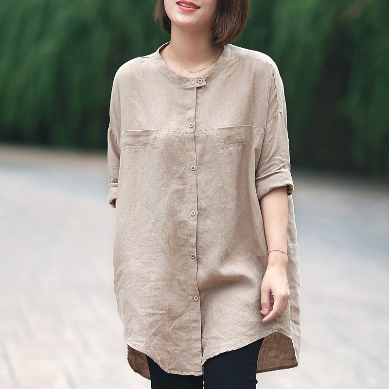 Plus-Size Women's Loose-Fitting Blouse 5