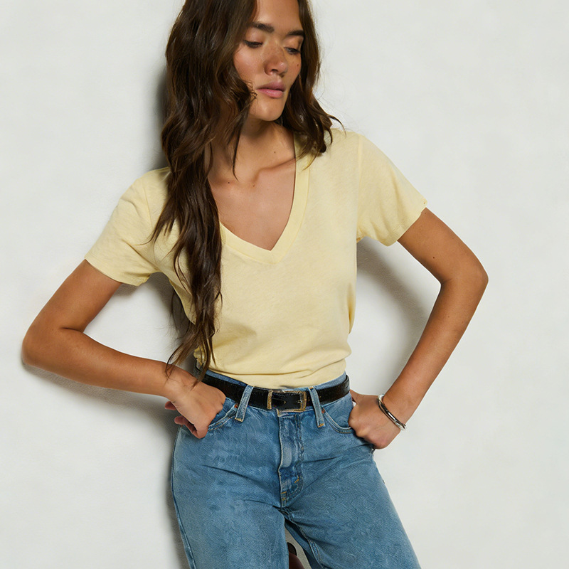 Minimalist Chic Bamboo-Cotton Relaxed Fit Top 4