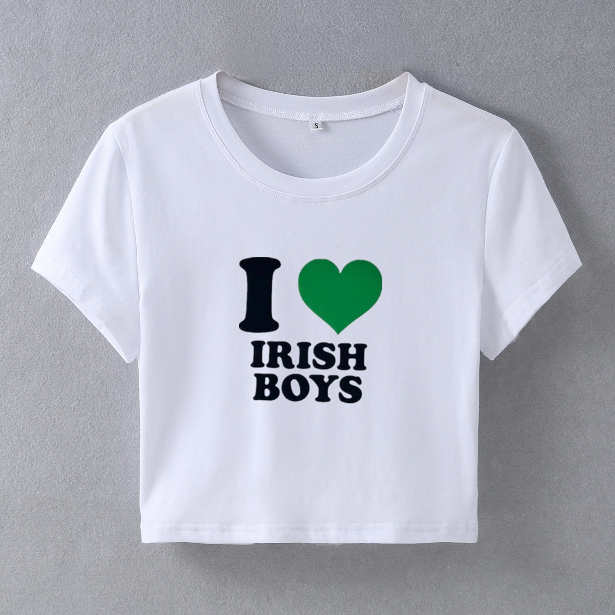 Street Style Hipster I Love Irish Boys Slim Fit T-Shirt 5