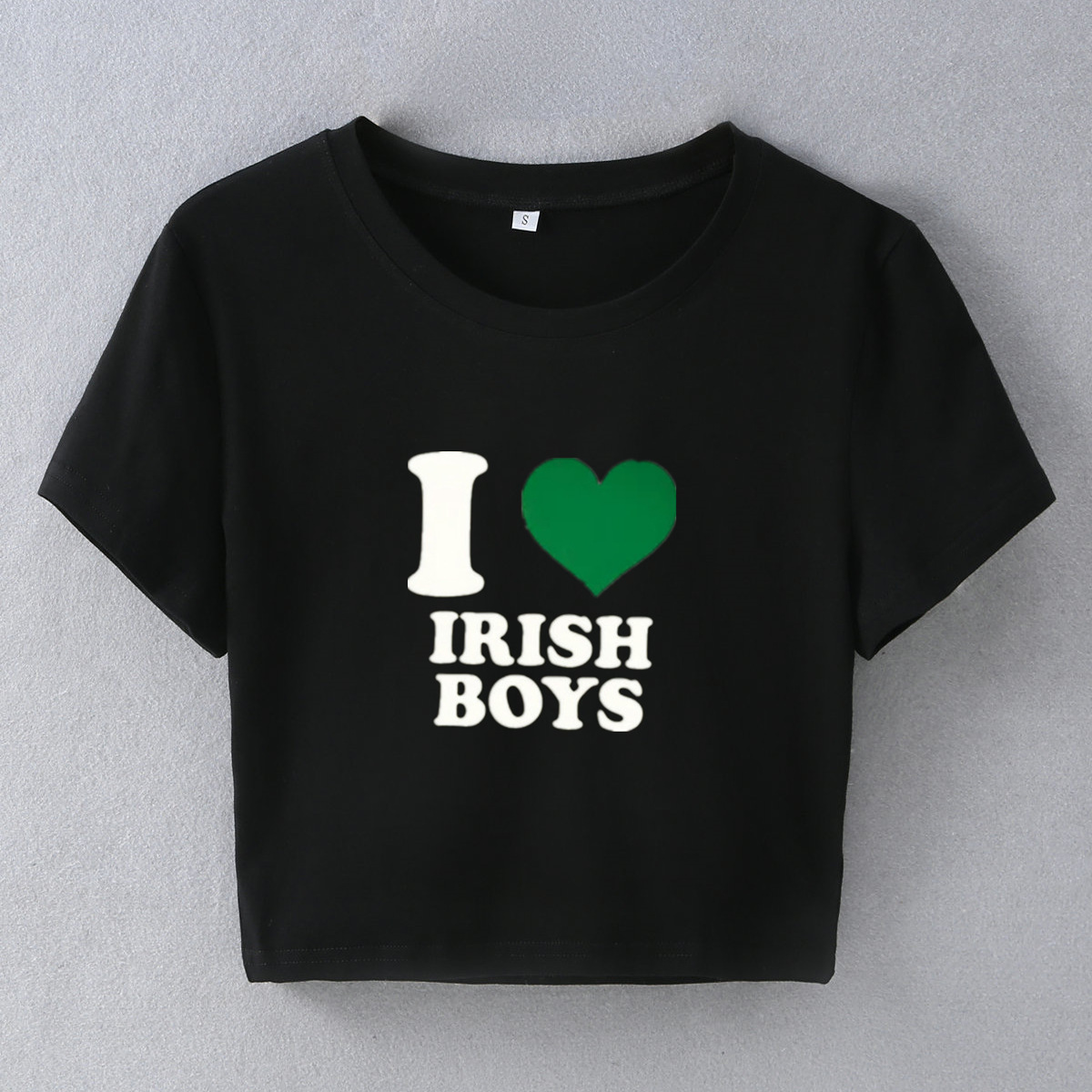 Street Style Hipster I Love Irish Boys Slim Fit T-Shirt 6