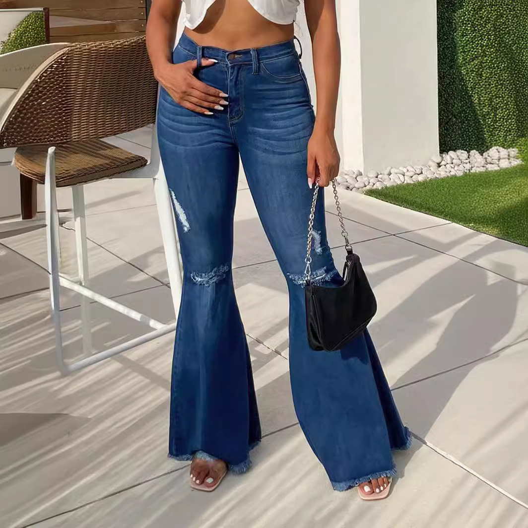 Women's Mid-Waist Slim Jeans
