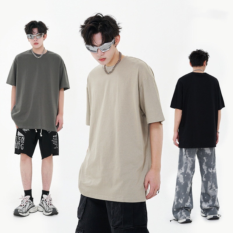 Casual Loose Fit Cotton T-Shirt 3