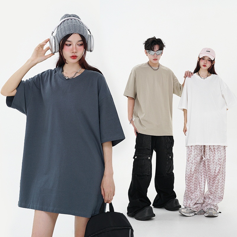 Casual Loose Fit Cotton T-Shirt 4