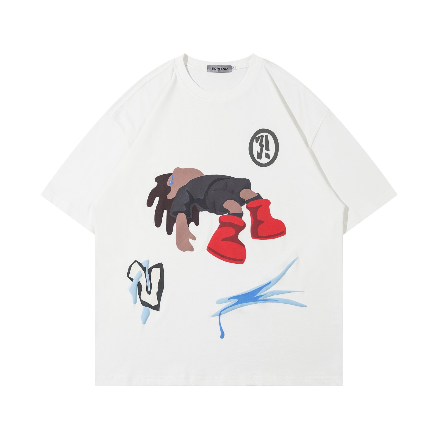 Graffiti Style Couple T-Shirt 5