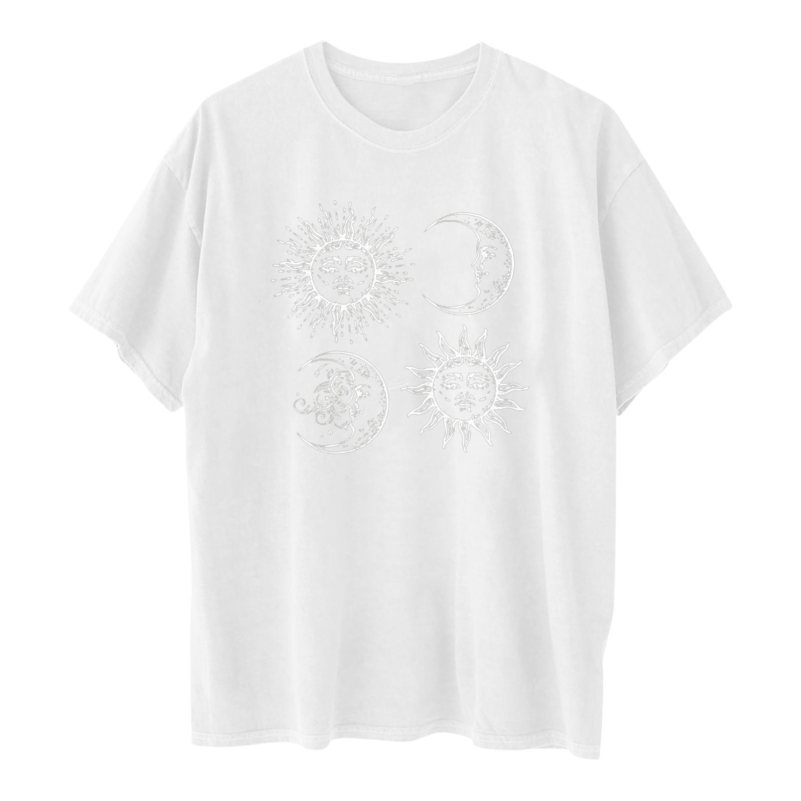 Sun and Moon Printed T-Shirt 10