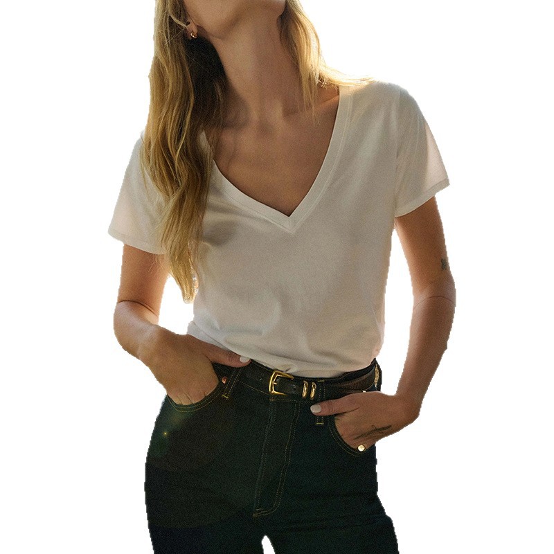 Minimalist Chic Bamboo-Cotton Relaxed Fit Top 5