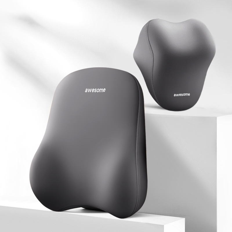 High-grade Automotive Headrest Lumbar Support Pillow 4