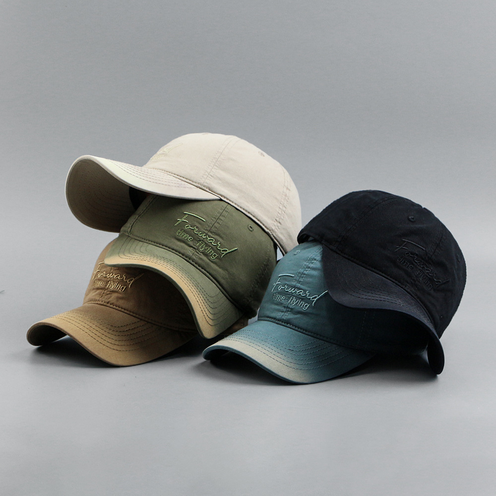 Unisex Sun Hat with Embroidered Letter
