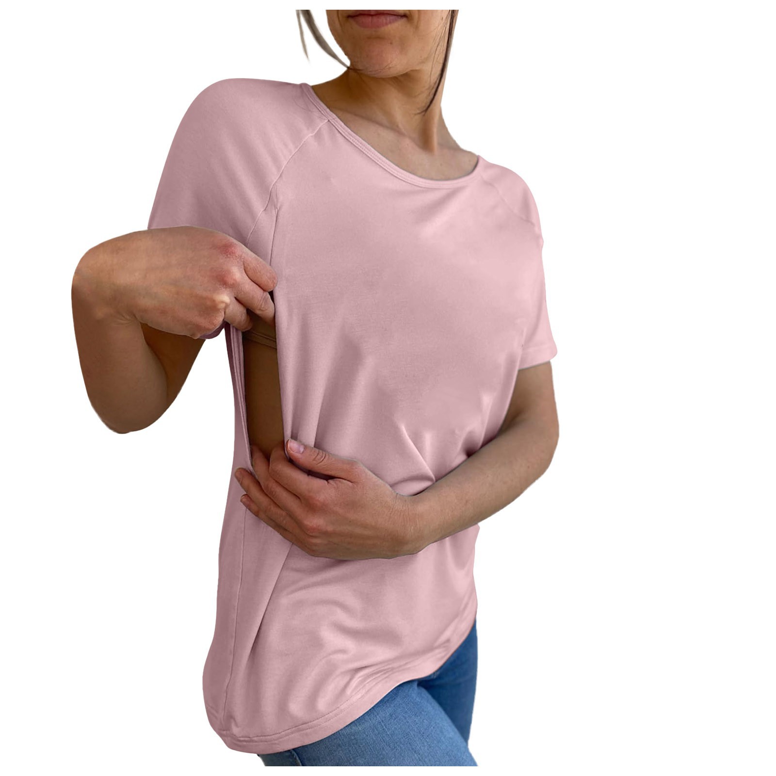 Women's Short Sleeve Maternity T-Shirt 12