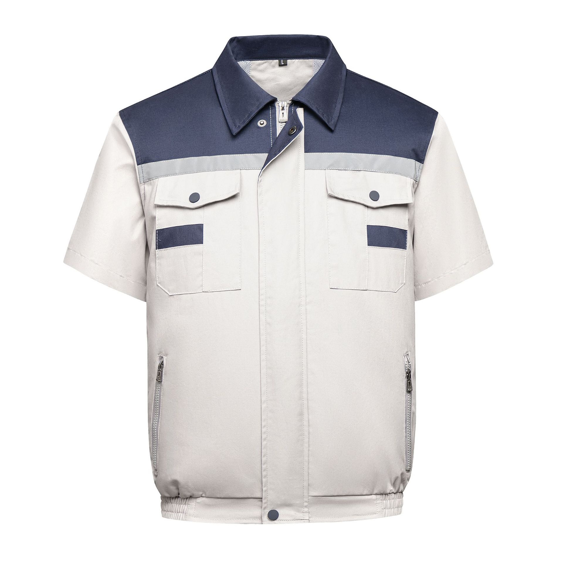 Cooling Summer Jacket with Reflective Stripe