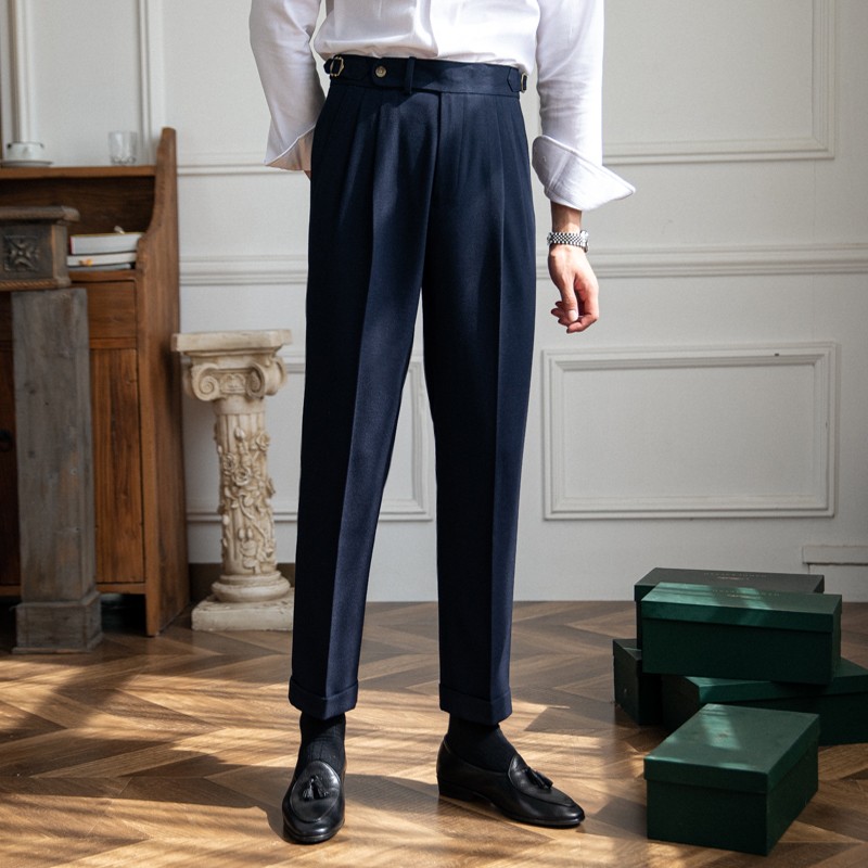 Men's British Retro Versatile Trousers