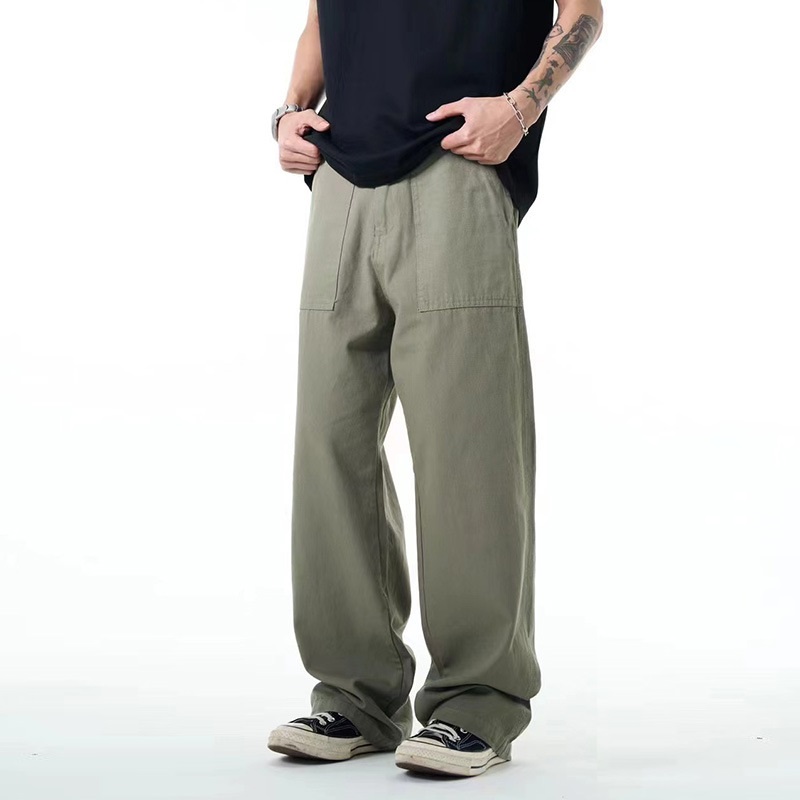 Casual Men's Loose Straight-Leg Trousers