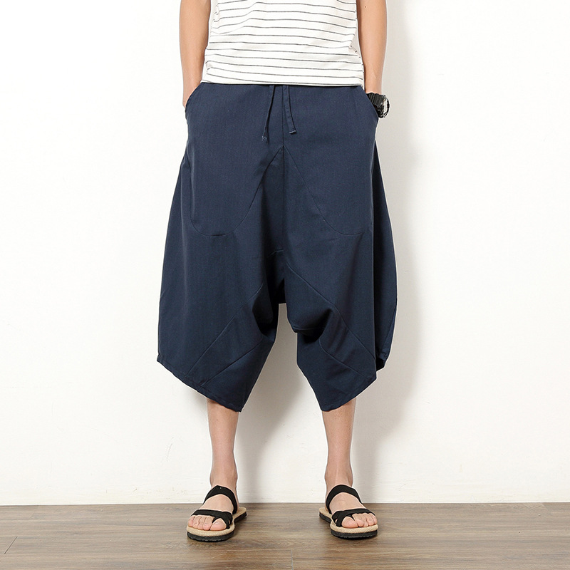 Men's Casual Retro Lantern Pants 4