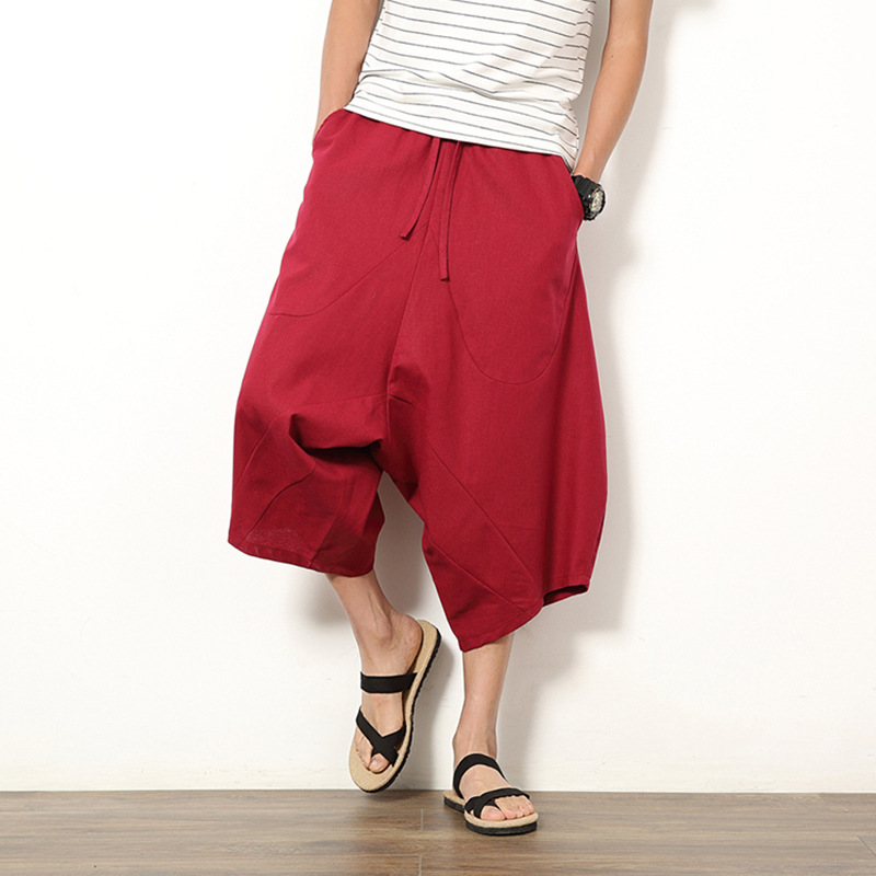 Men's Casual Retro Lantern Pants 2