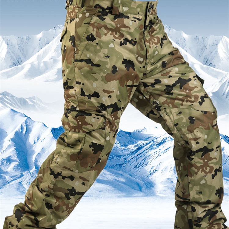Men's Warm Thickened Loose Ski Pants