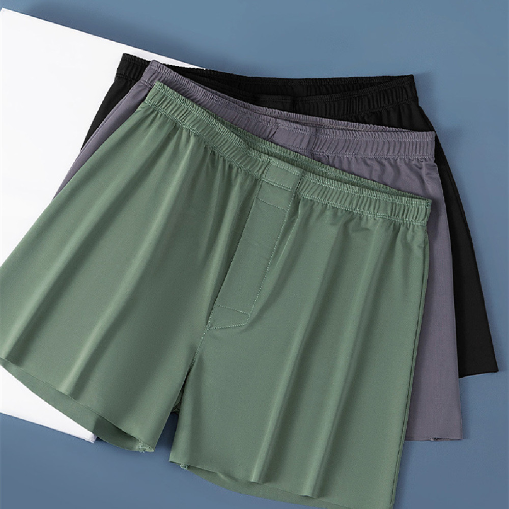 Seamless Ice Silk Briefs for Men