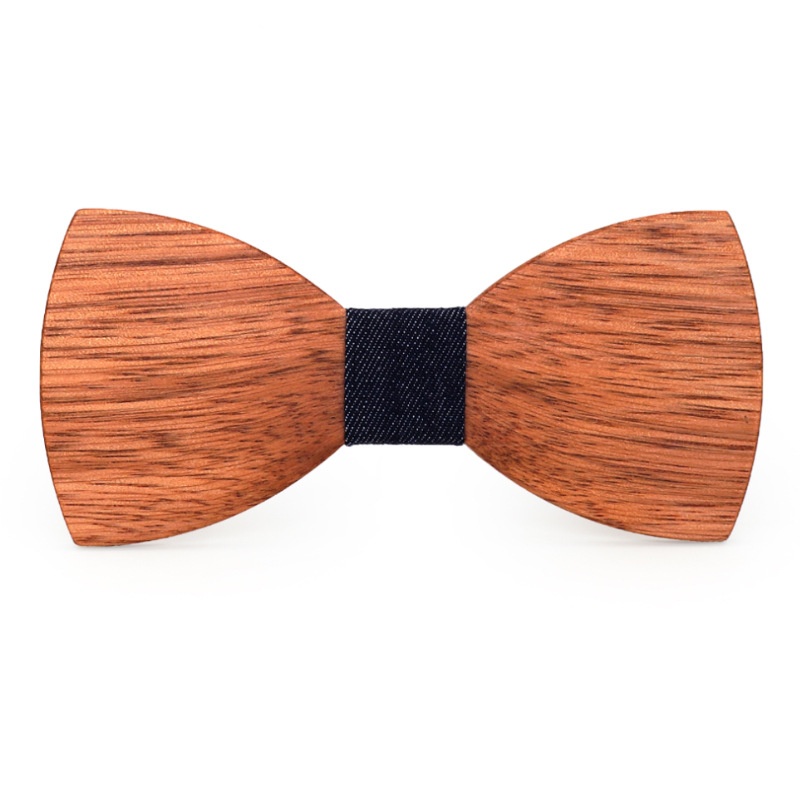 Versatile Wooden Bow Tie for Men
