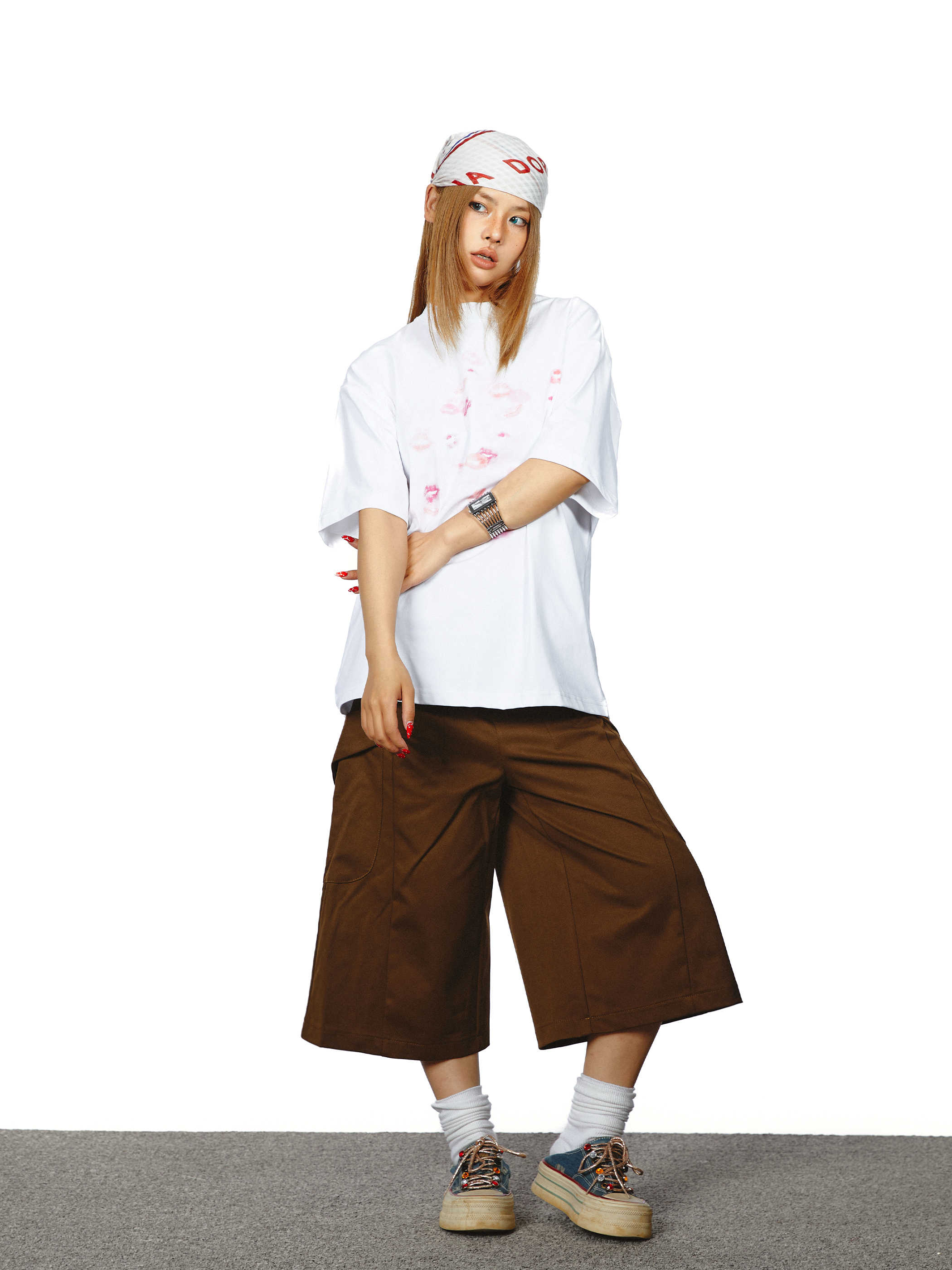 Women's Loose Fit Round Neck T-Shirt 5