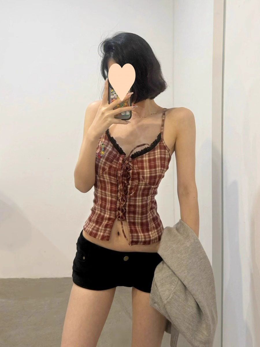 Lace Up Slimming Blouse 4