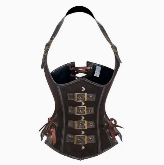 Vintage Halterneck Corset Shapewear 4
