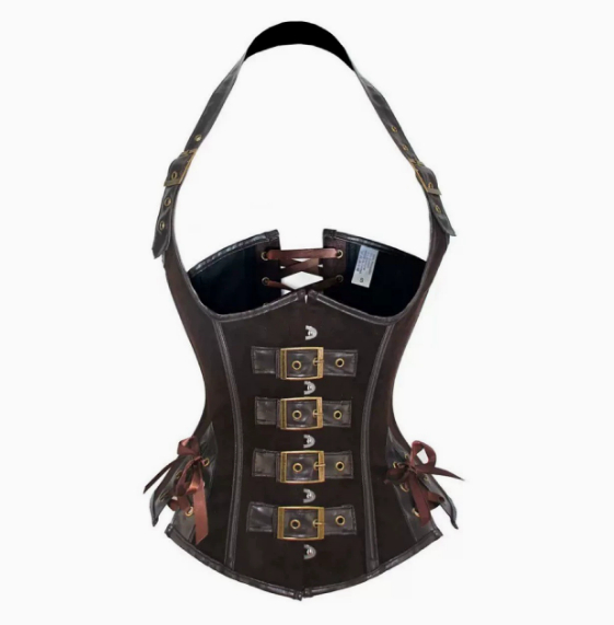 Vintage Halterneck Corset Shapewear 3