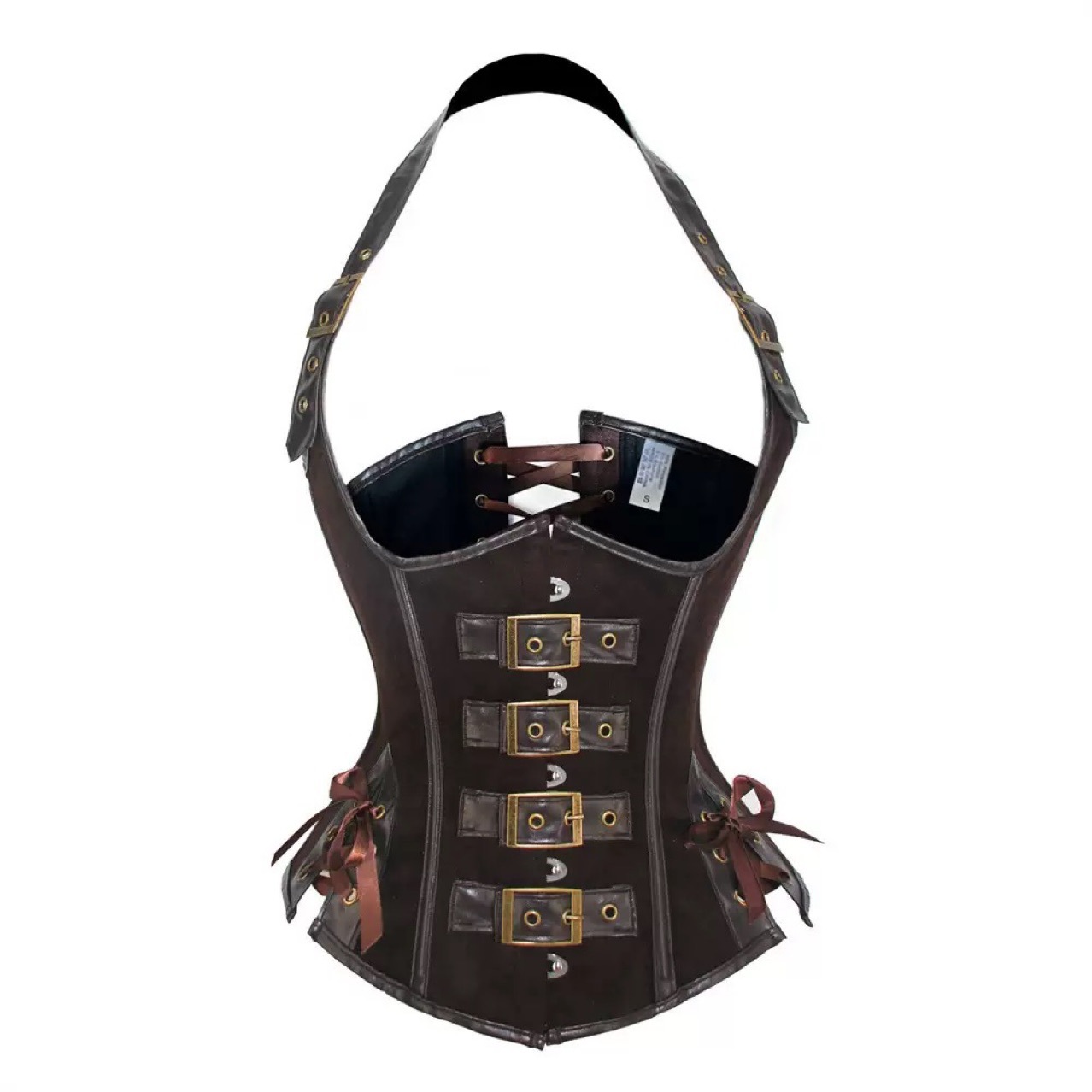 Vintage Halterneck Corset Shapewear 5