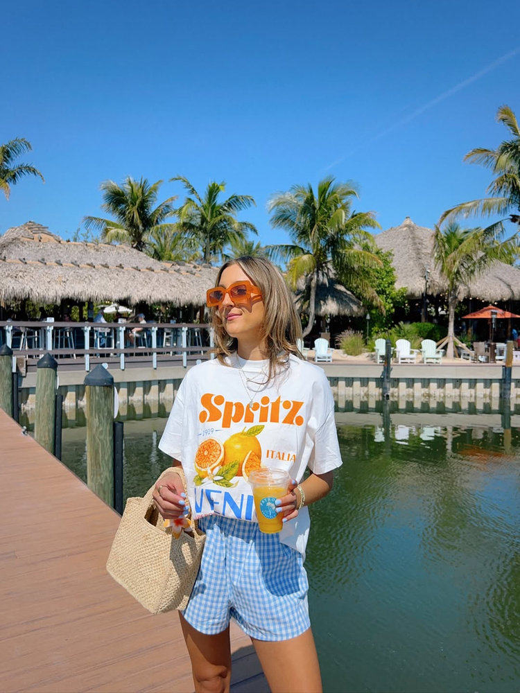 Women's Fruit Print Loose-Fit T-Shirt 3